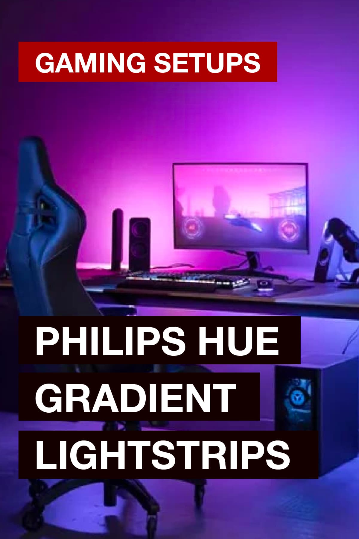 Philips Hue Gradient Light Strips For Monitors